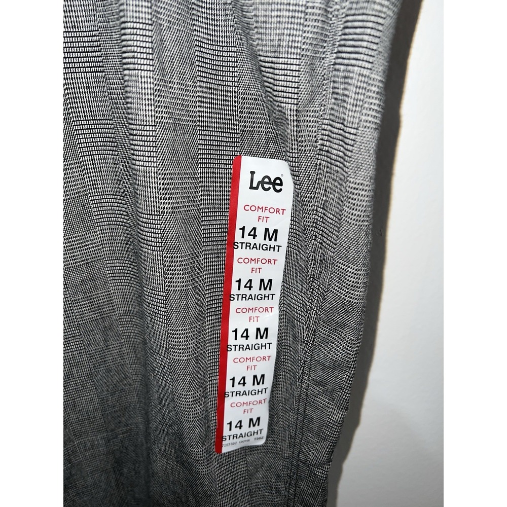 (7/b52)Lee Comforts Fit Pant Women Black Size 14 Straight - Picture 6 of 11